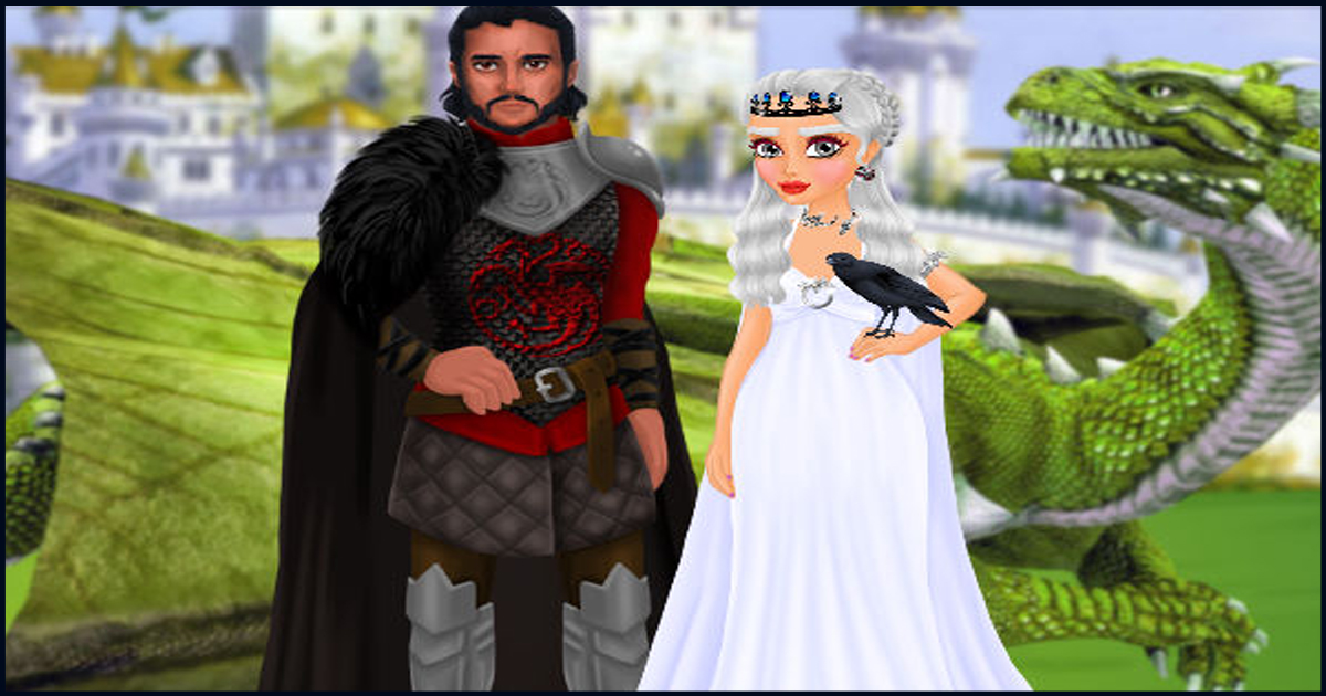 Dragon Queen Wedding Dress